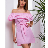 Women Dress Sexy Mini Short Party Dress