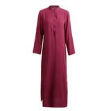 Women Dress Sexy V Neck Long Sleeve Casual Shirt Dress