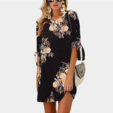 Women Dress Loose Mini Summer Dress