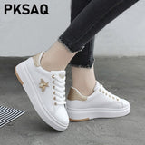 Shoes Breathable Leather Casual Sport Sneakers Women Shoes
