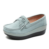 Shoes Leather Sneakers Women Shoes