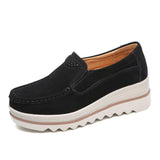 Shoes Leather Sneakers Women Shoes