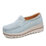Shoes Leather Sneakers Women Shoes