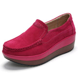 Shoes Leather Sneakers Women Shoes