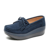 Shoes Leather Sneakers Women Shoes