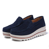Shoes Leather Sneakers Women Shoes