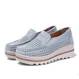 Shoes Leather Sneakers Women Shoes