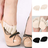 Shoes Sponge Silicone Anti-slip Toe Heelless Cotton Socks Women