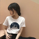 T-shirt Casual  Short-Sleeved