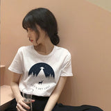 T-shirt Casual  Short-Sleeved