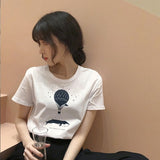T-shirt Casual  Short-Sleeved