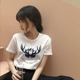 T-shirt Casual  Short-Sleeved