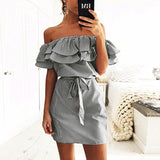 Women Dress Sexy Mini Short Party Dress