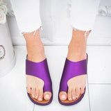 Shoes Leather Casual Soft Big Toe Orthopedic Sandal Shoes