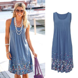 Women Dress Sleeveless Summer Dress