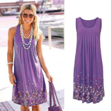 Women Dress Sleeveless Summer Dress