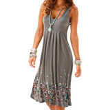 Women Dress Sleeveless Summer Dress