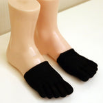 Shoes Sponge Silicone Anti-slip Toe Heelless Cotton Socks Women