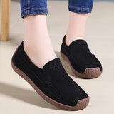 Shoes Leather Sneakers Lace-up Summer Women Shoes