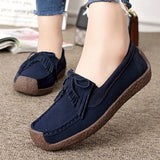 Shoes Leather Sneakers Lace-up Summer Women Shoes